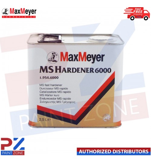 Max Meyer MS Hardener 6000 Fast 2K Paint Activator 2.5ltr Acrylic